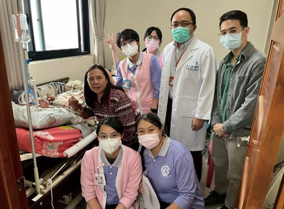 三總HaH團隊實際於居家個案家中提供醫療服務01